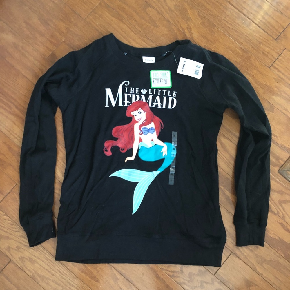 Woman’s Little Mermaid Sweatshirt. Reversible